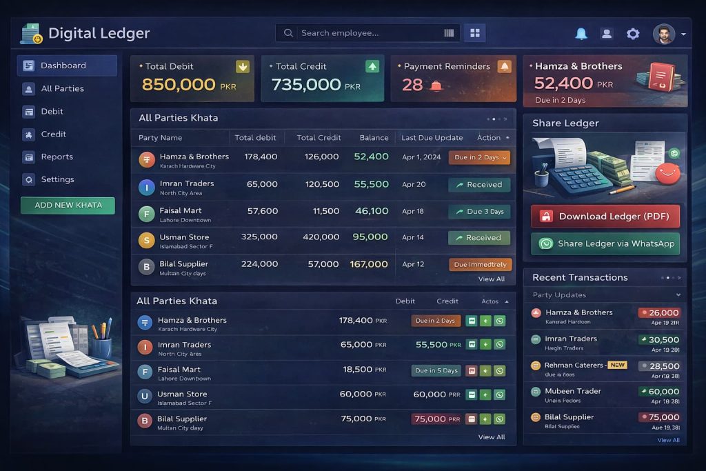 digital ledger